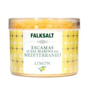 Escamas de Sal Marina del Mediterráneo al Limón